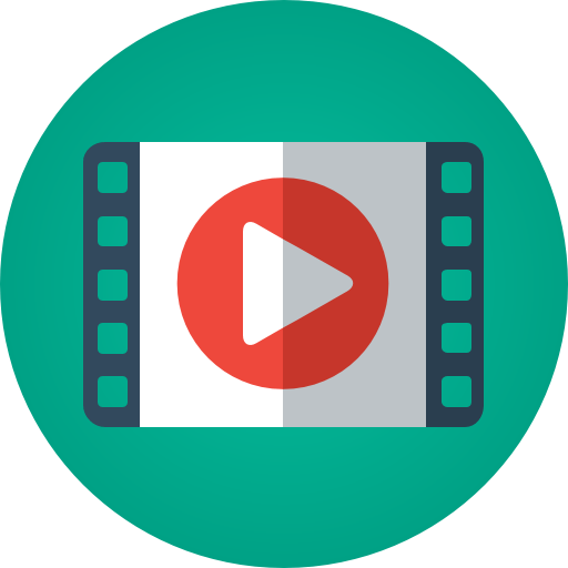 Fita de video com fundo verde